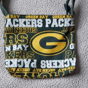 Green Bay Packer cross shoulder purse
